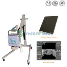 Unité de radiographie numérique portable mobile de l&#39;hôpital médical 4.0kw